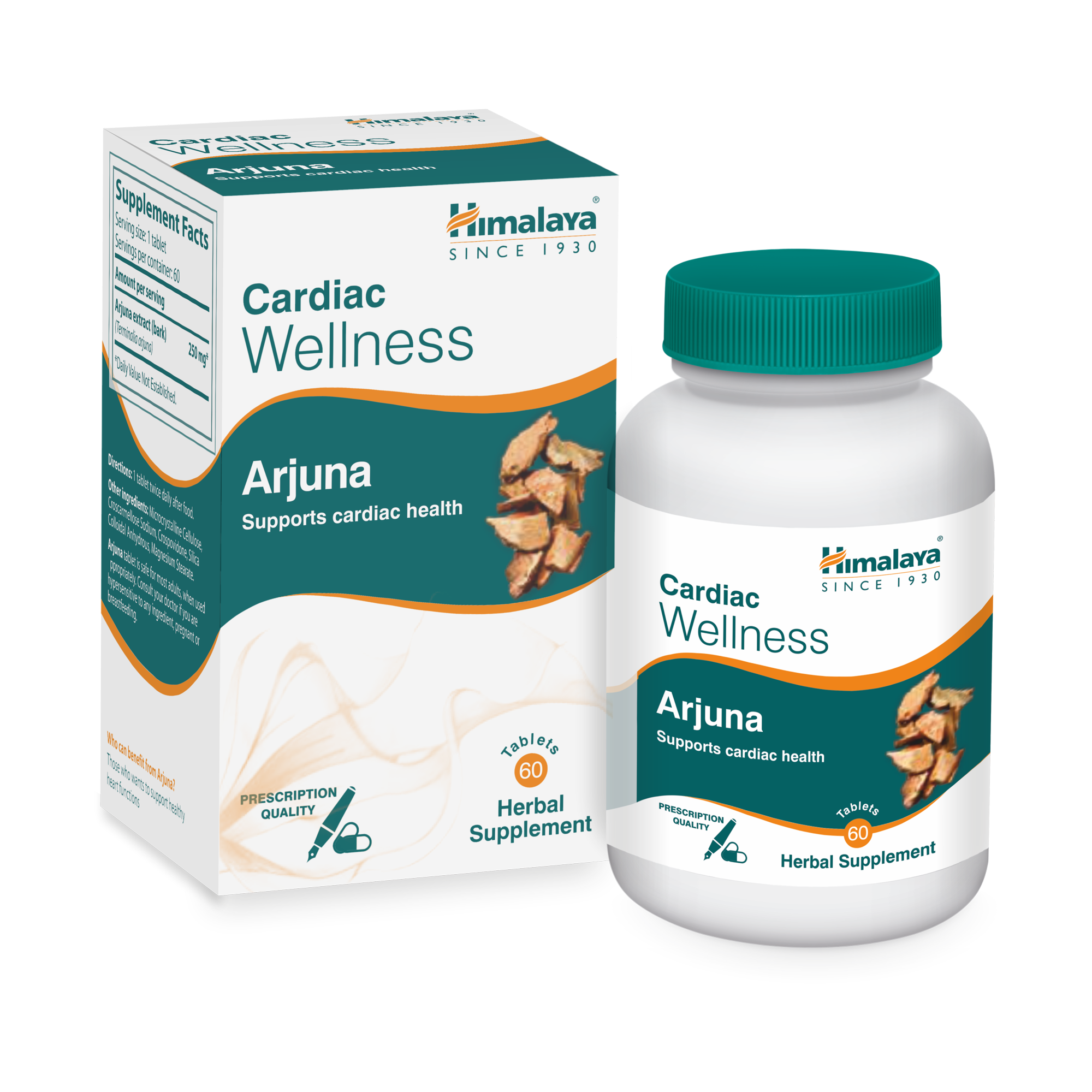 Himalaya Arjuna Tablets 60's - Supports Cardiac Health
