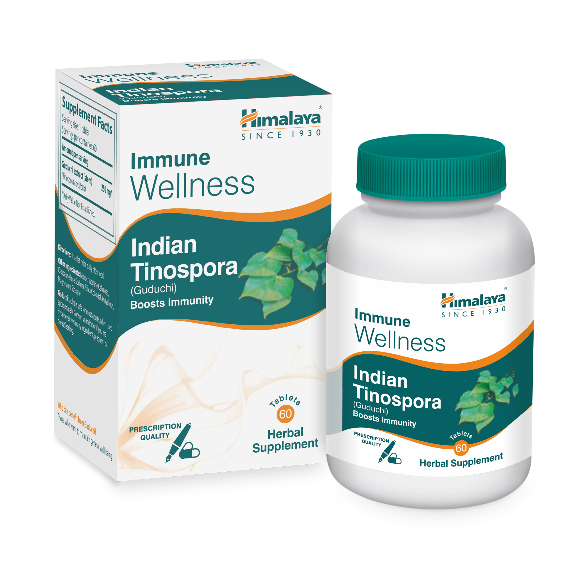 Himalaya Indian Tinospora (Guduchi) Tablets 60's - Boosts Immunity