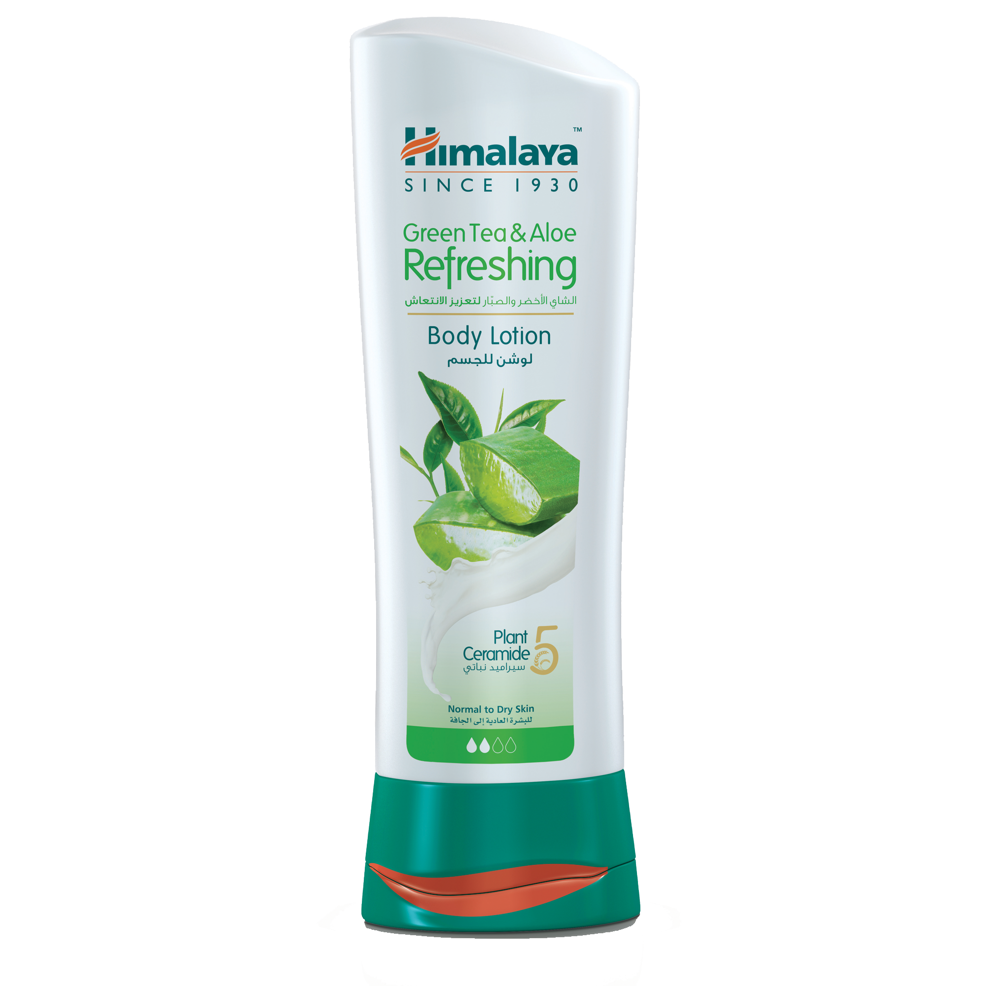 Himalaya Green Tea & Aloe Refreshing Body Lotion 200ml - Moisturizes Skin