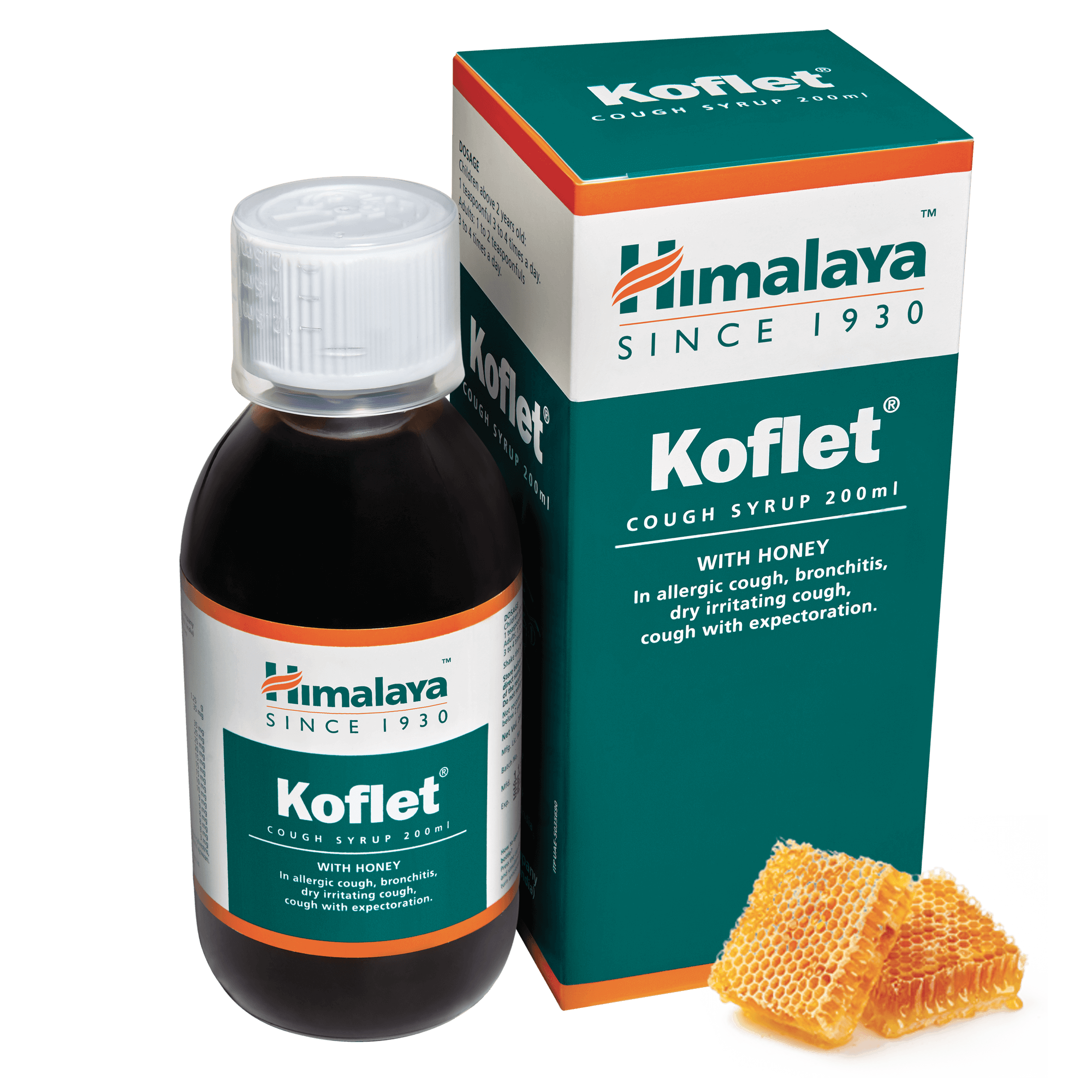 Himalaya Koflet Syrup 200ml - Cough Reliever