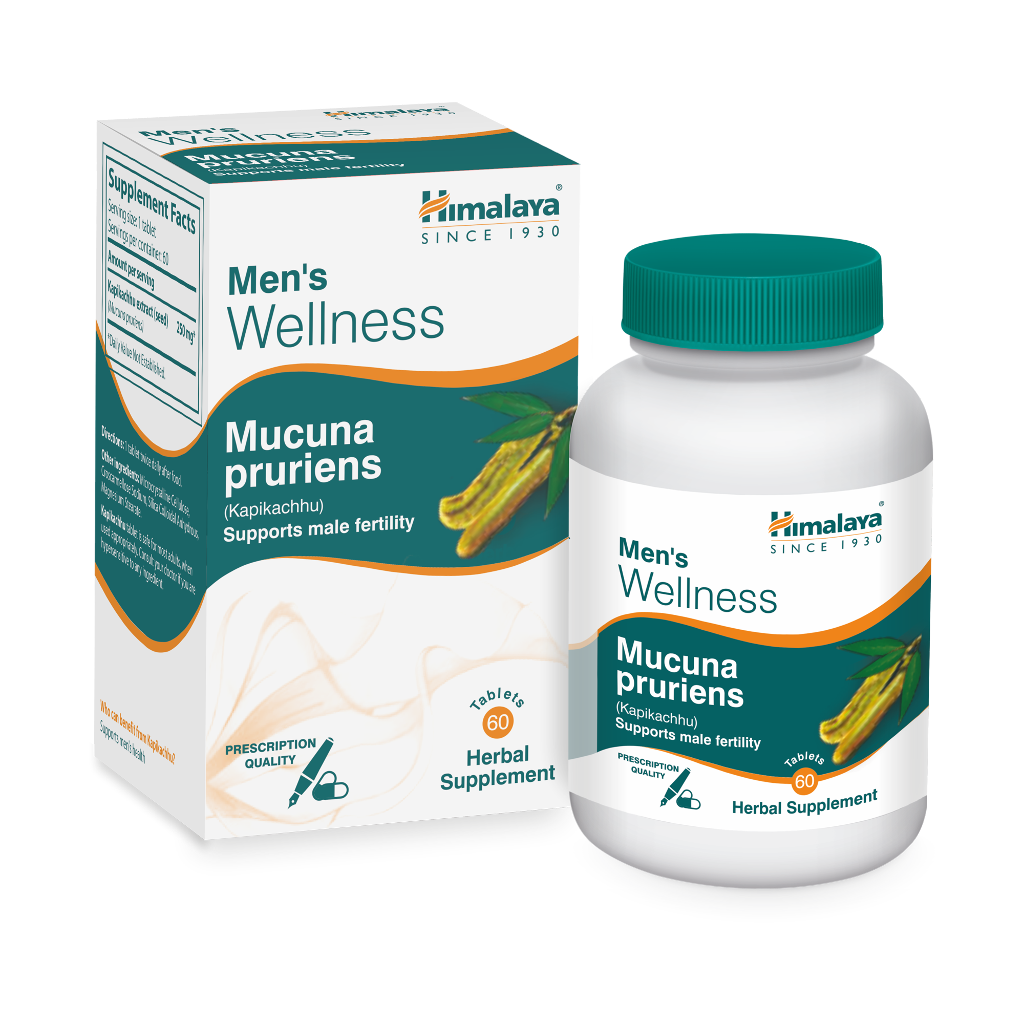 Himalaya Mucuna Pruriens Tablets 60's - Supports Male Fertility