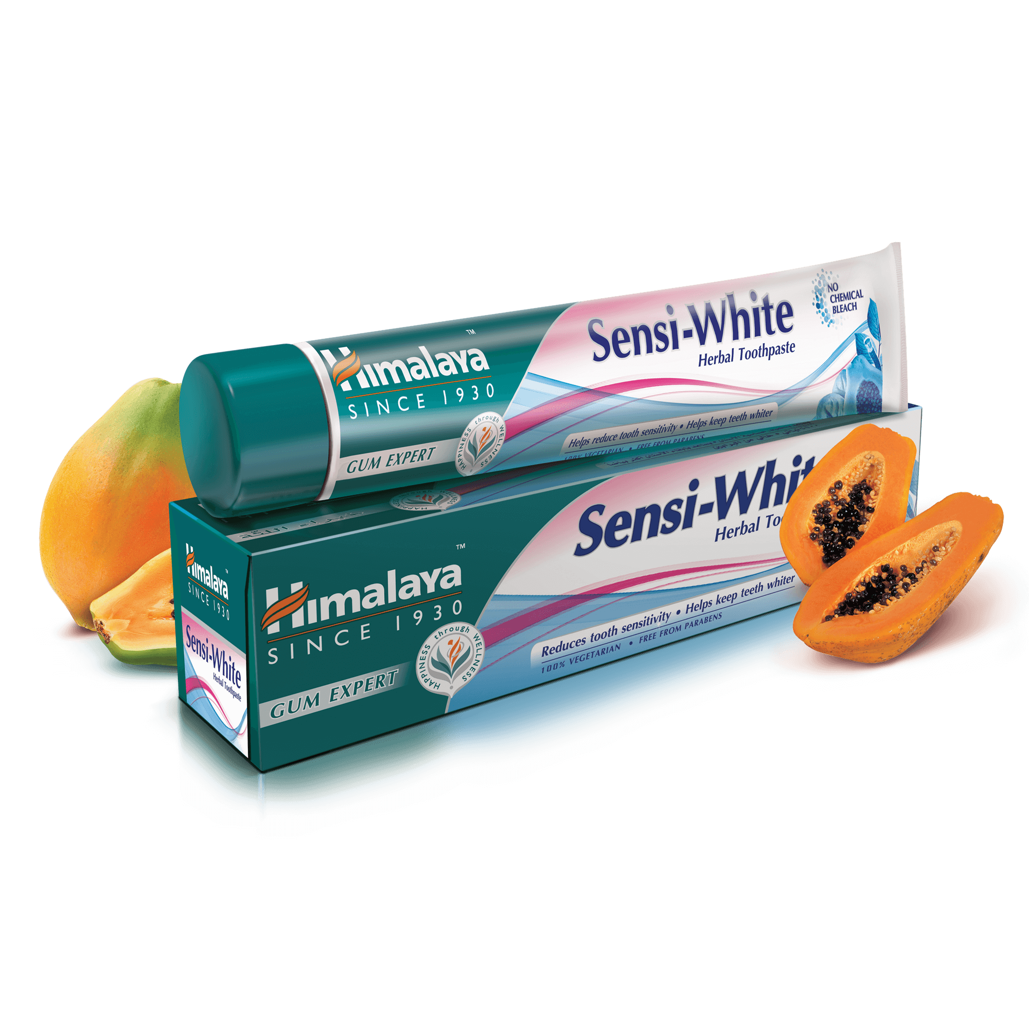 Himalaya Sensi-White Herbal Toothpaste - Reduces Tooth Sensitivity