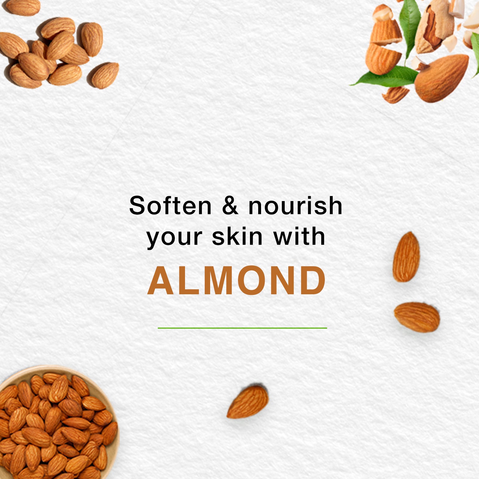 Almond  Moisturizing Soap 125gm