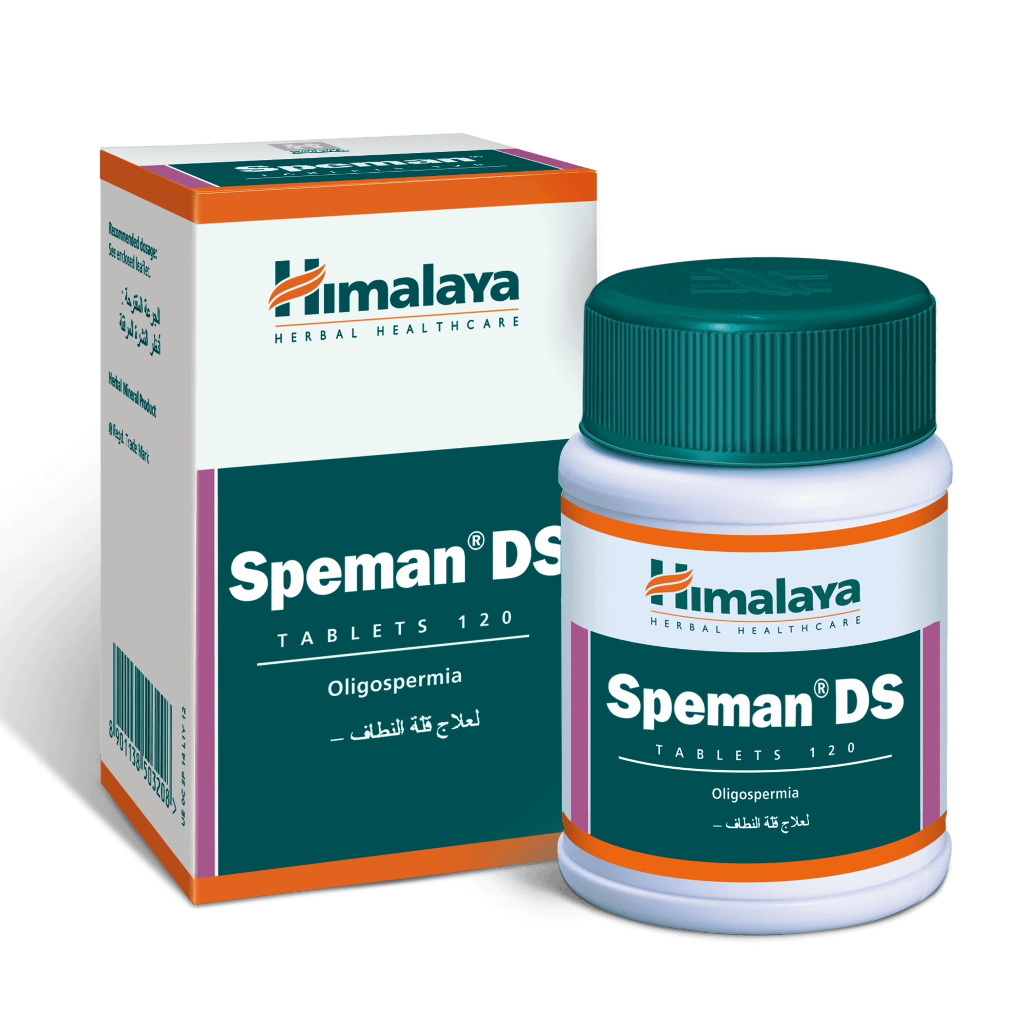 Himalaya Speman DS Tablets 120's - Supports Male Fertility