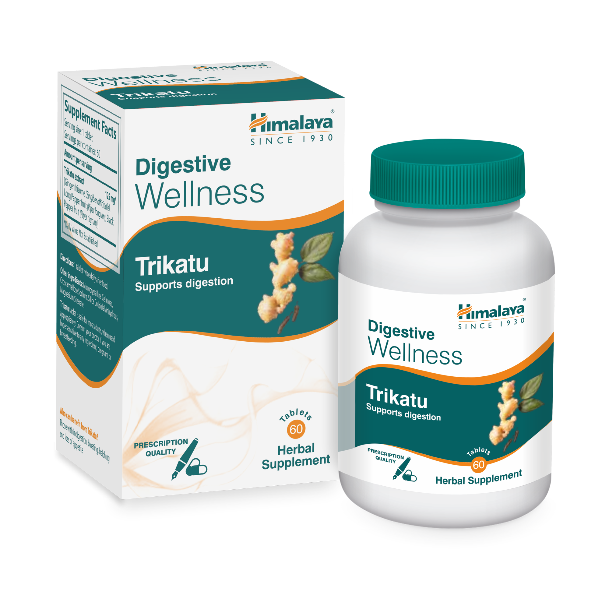 Himalaya Trikatu Tablets 60's - Supports Digestive Health