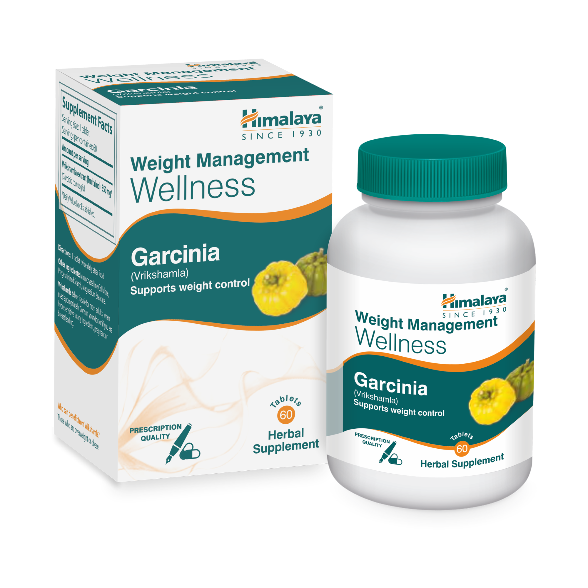 Himalaya Garcinia (Vrikshamla) Tablets 60's - Supports Weight Control