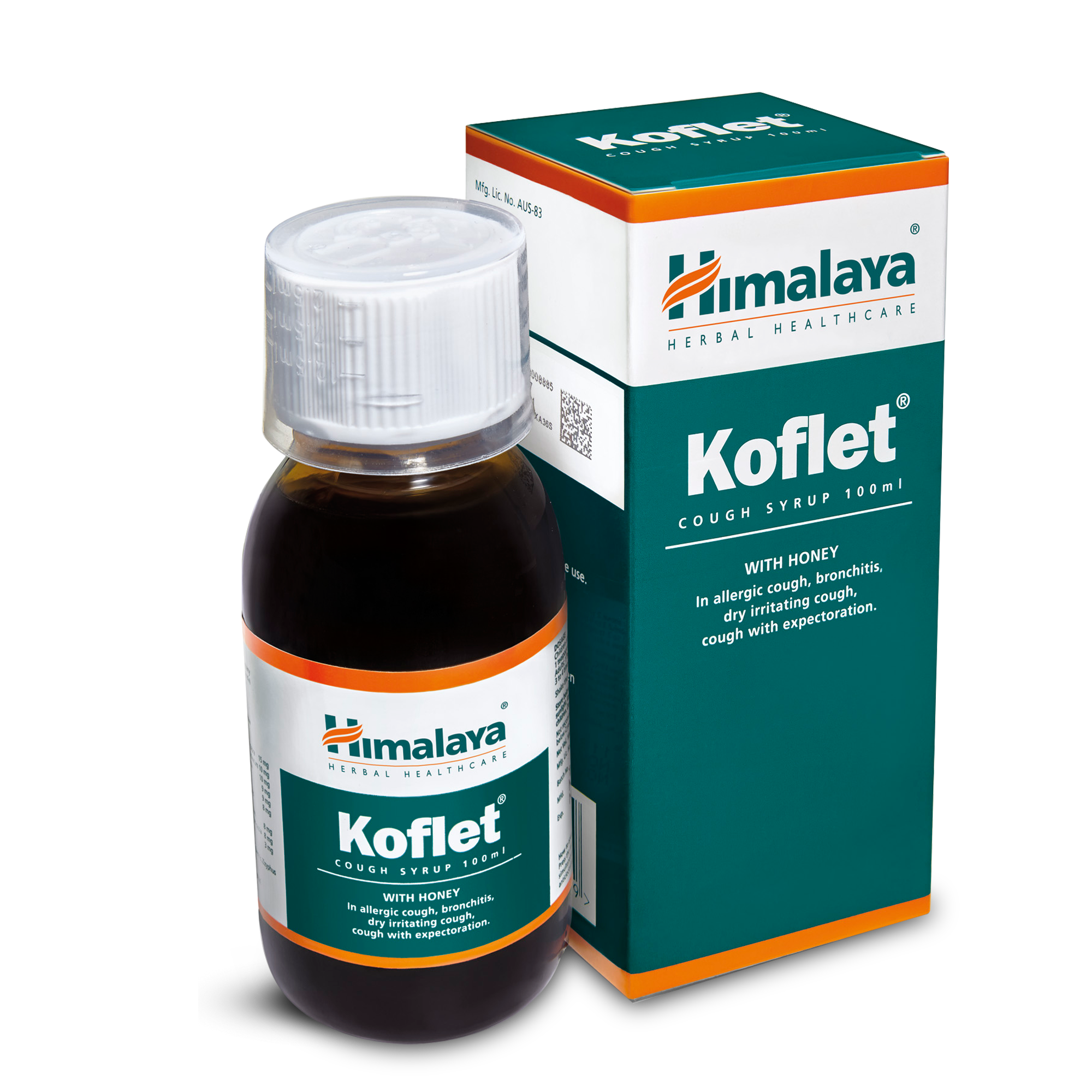 Himalaya Koflet Syrup 100ml - The Cough Reliever