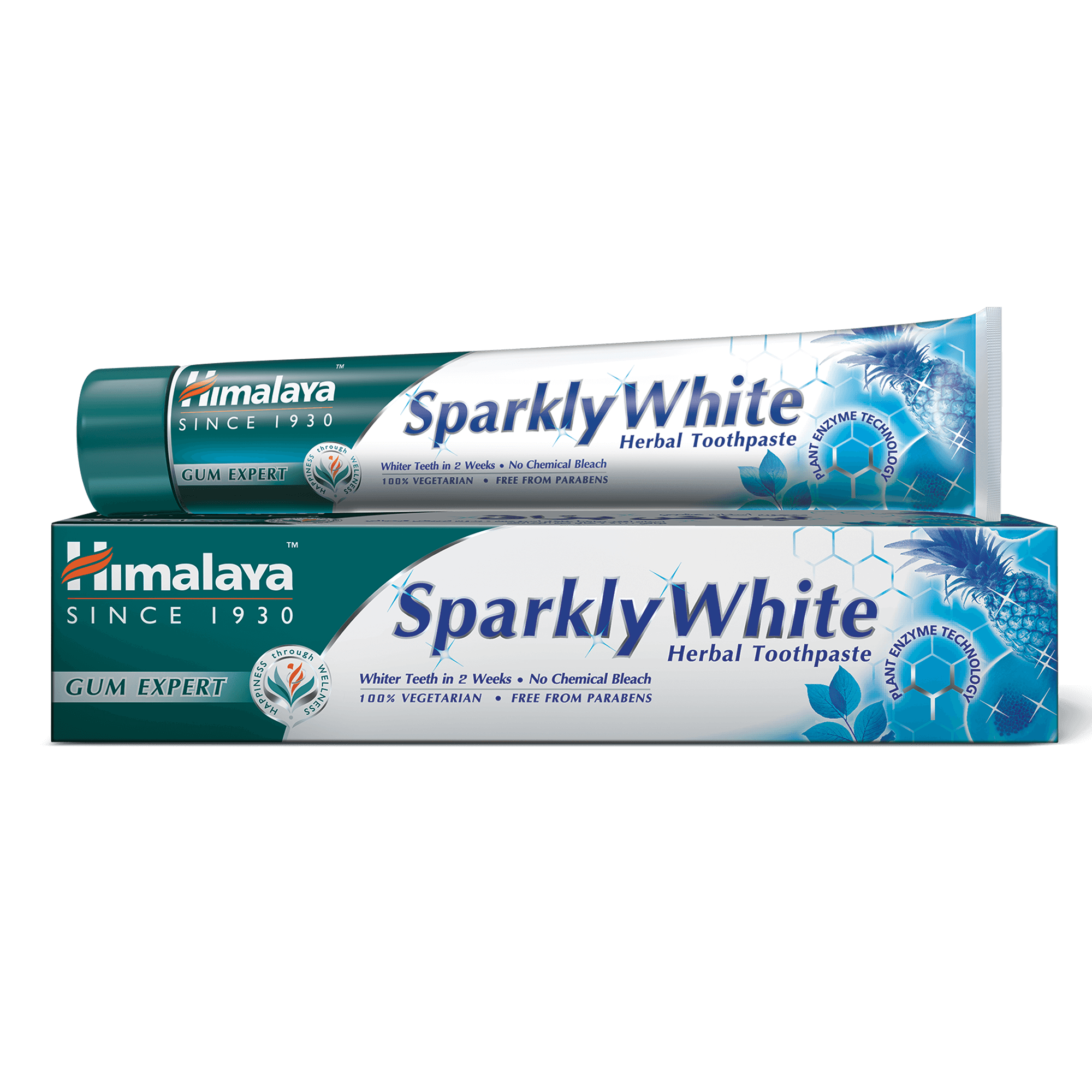 Himalaya Sparkly white Toothpaste 100ml - For White Teeth