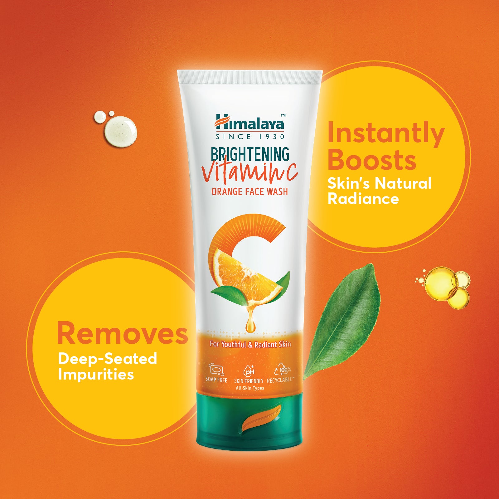 Brightening Vitamin C Orange Face Wash