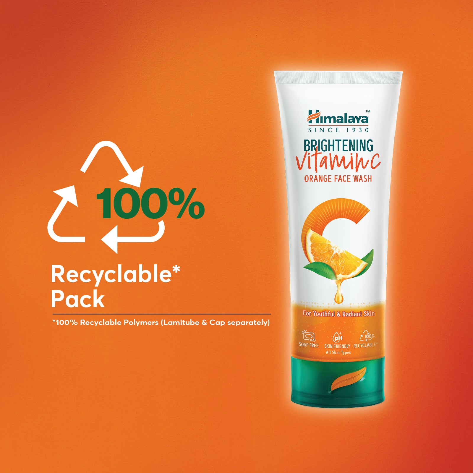 Brightening Vitamin C Orange Face Wash