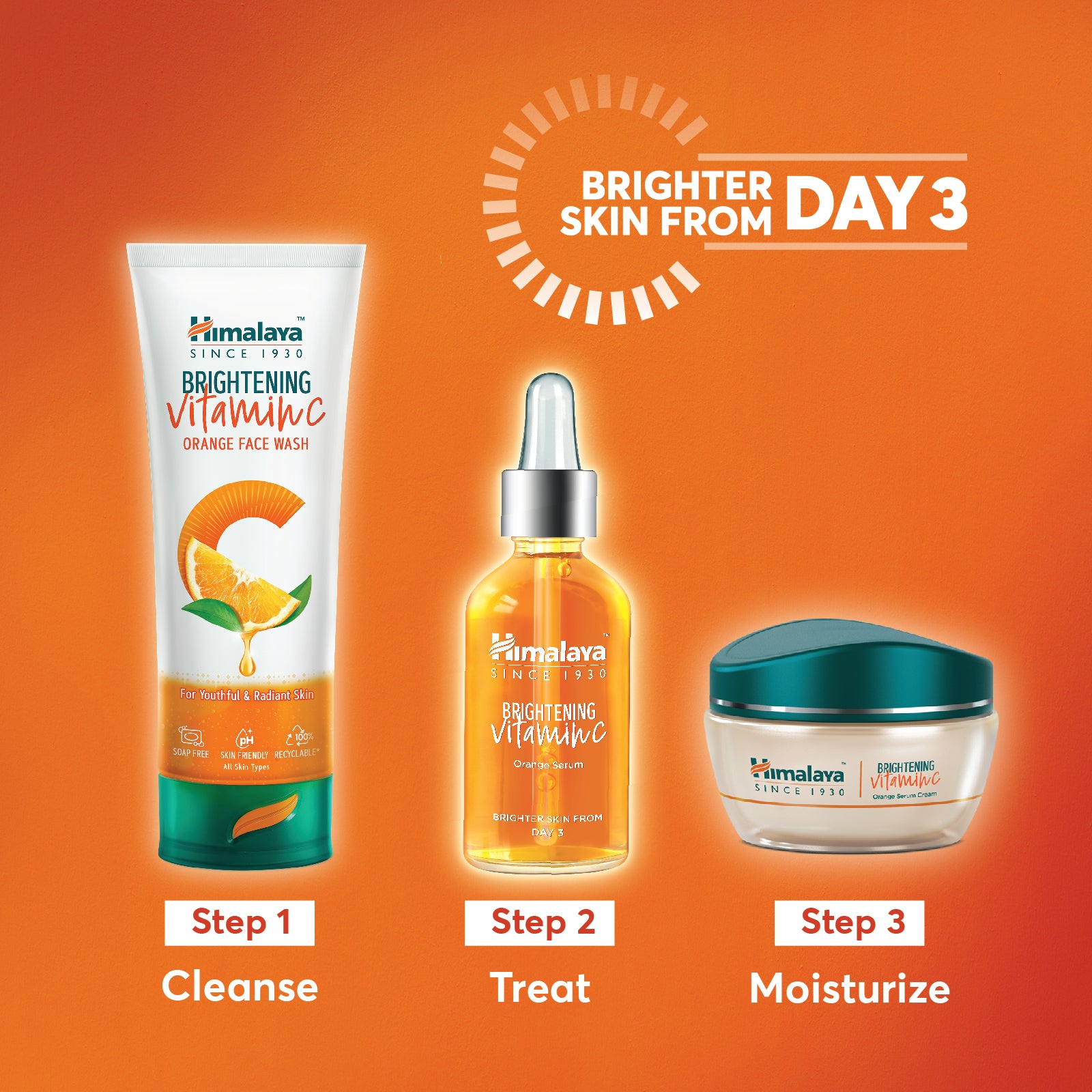 Brightening Vitamin C Orange Face Wash