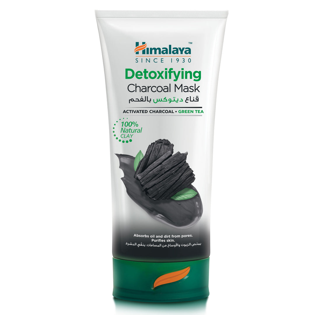 Himalaya Detoxifying Charcoal Mask - Absorbs Oil & Dirt – Himalaya ...