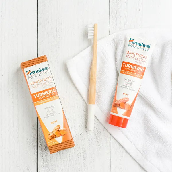 Turmeric & Coconut Oil Whitening Antiplaque Toothpaste