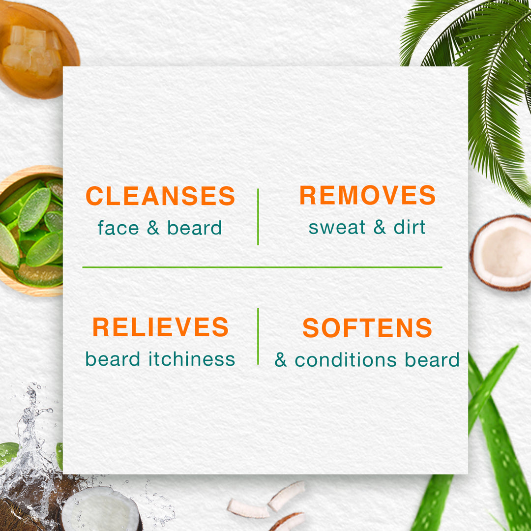 Men Face and Beard Wash 80ml