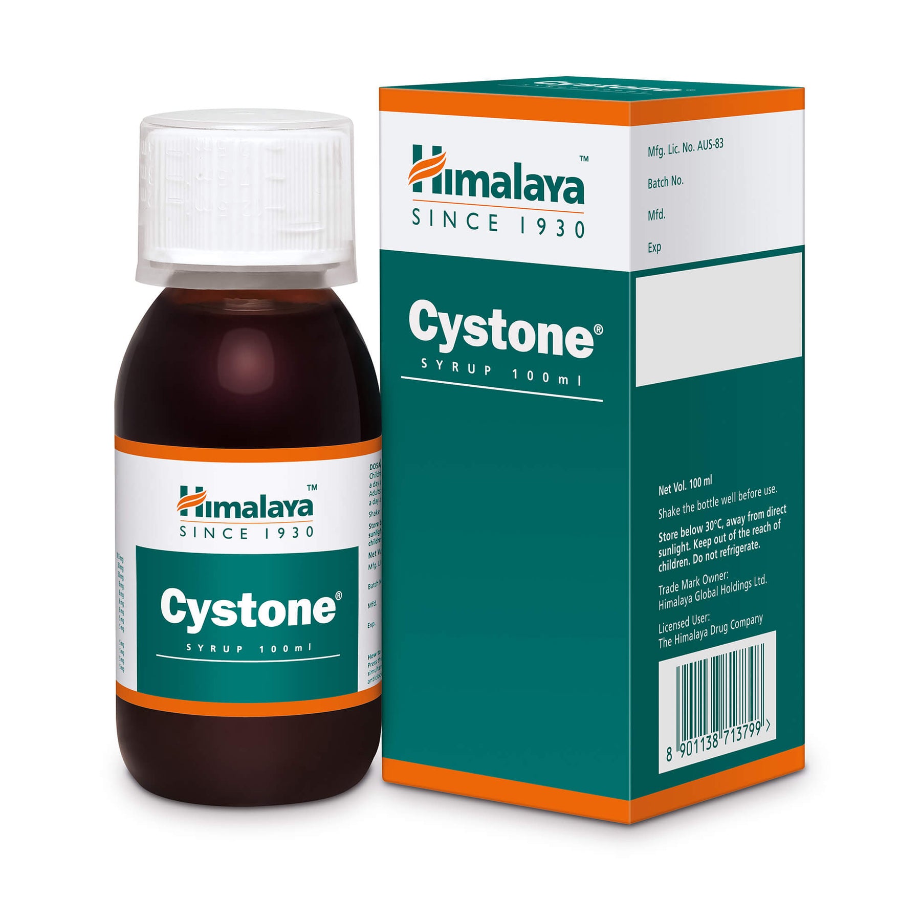 Hitstone Syrup Cystone Syrup – Himalaya Wellness (ME)