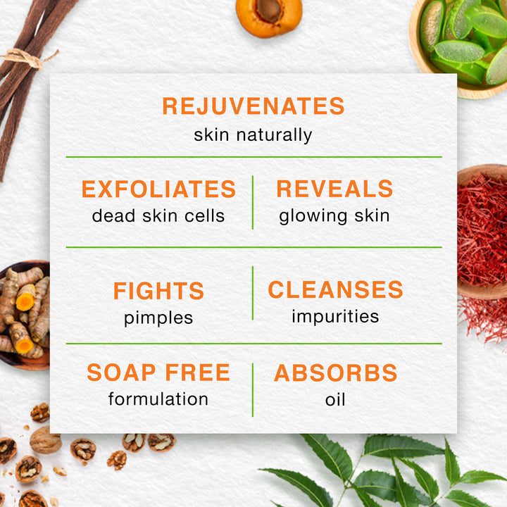 Himalaya Gentle Exfoliating Apricot Face Wash, 150 ml