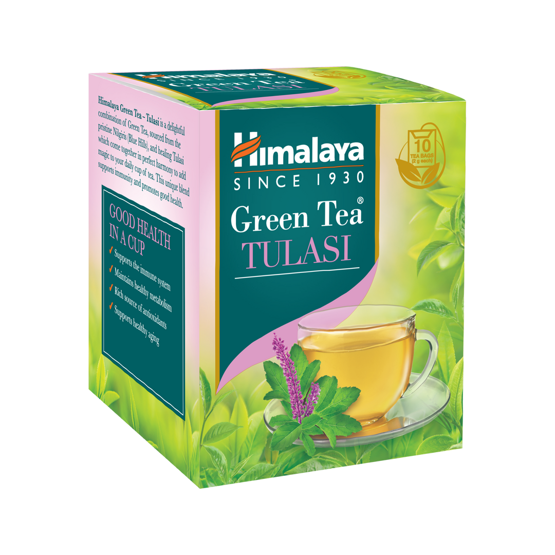 Himalaya Green Tea TULASI - Supports immunity and promotes good health
