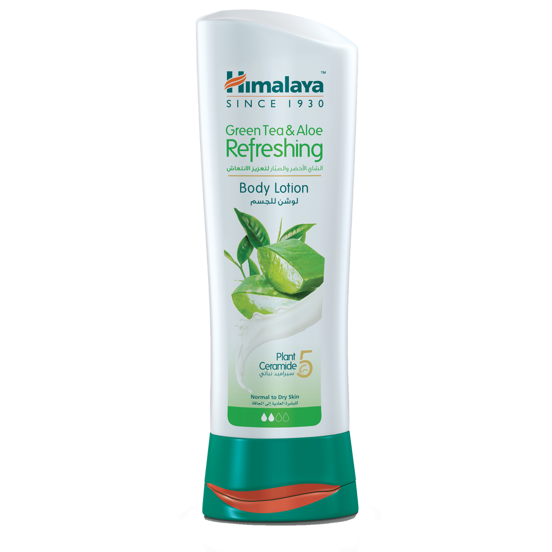 Himalaya Green Tea & Aloe Refreshing Body Lotion 200ml - Moisturizes Skin