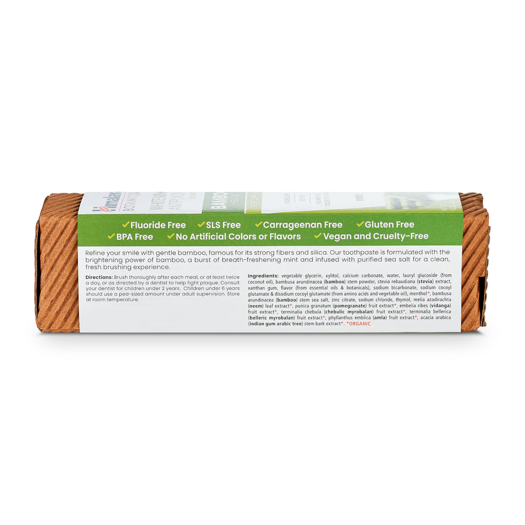 Bamboo & Sea Salt Whitening Antiplaque Toothpaste