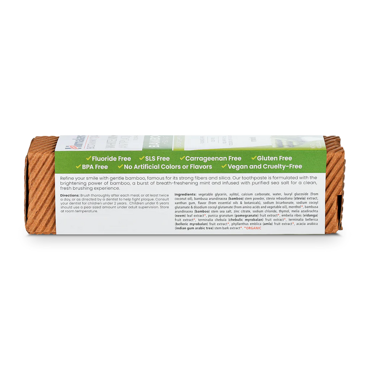 Bamboo & Sea Salt Whitening Antiplaque Toothpaste