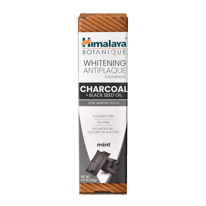 Charcoal & Black Seed Oil Whitening Antiplaque Toothpaste