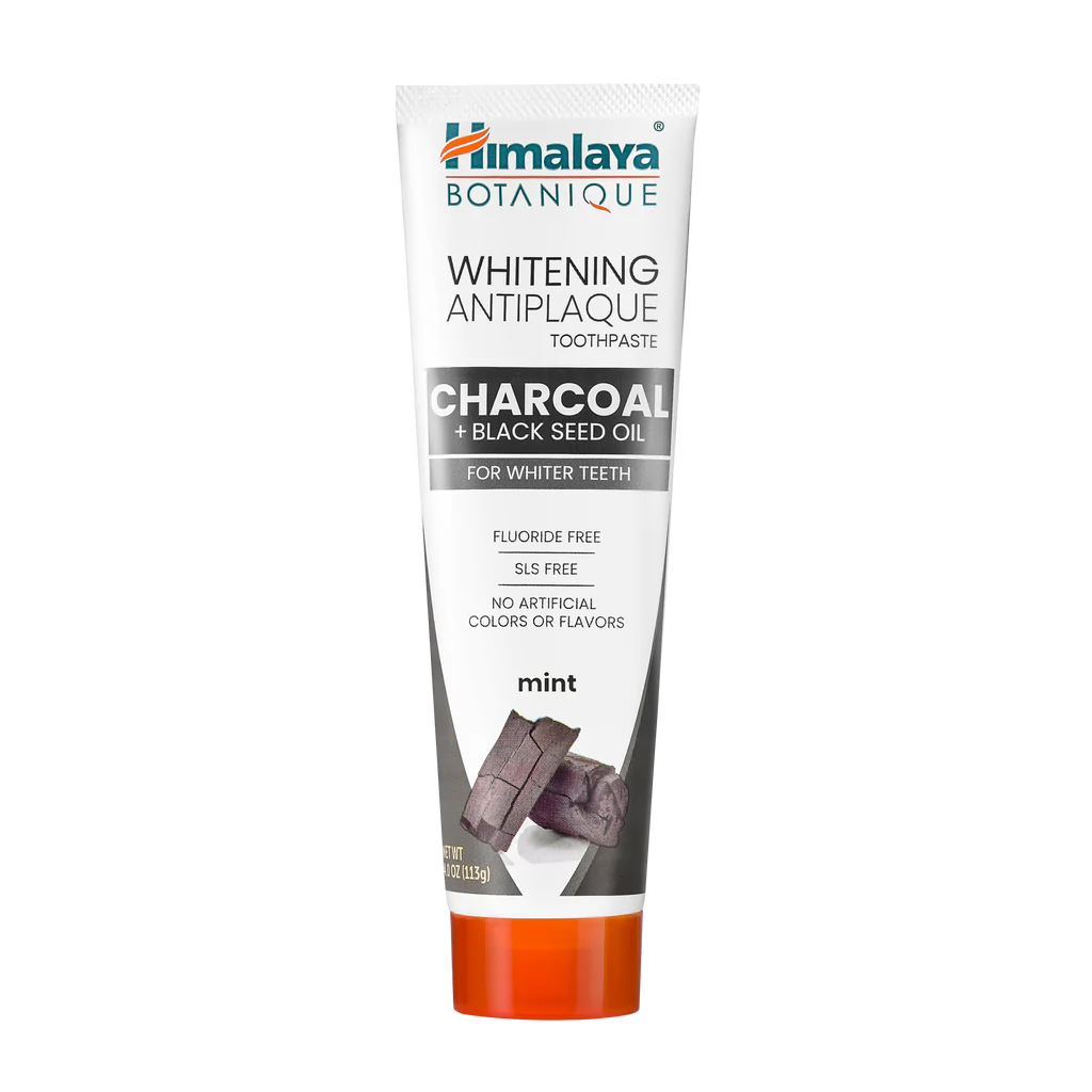 Charcoal & Black Seed Oil Whitening Antiplaque Toothpaste