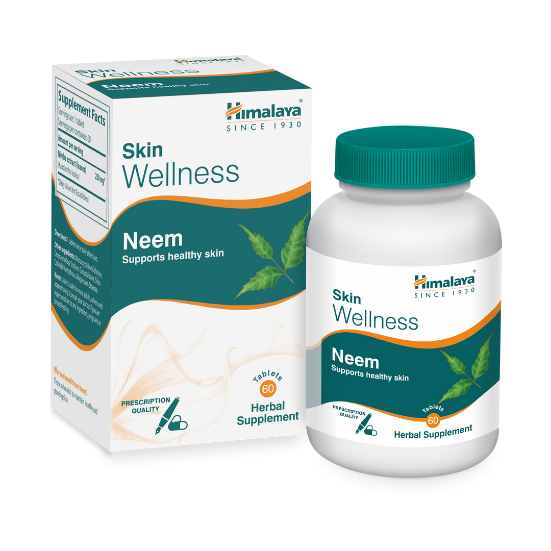 Himalaya Neem Tablets 60's - Supports Healthy Skin