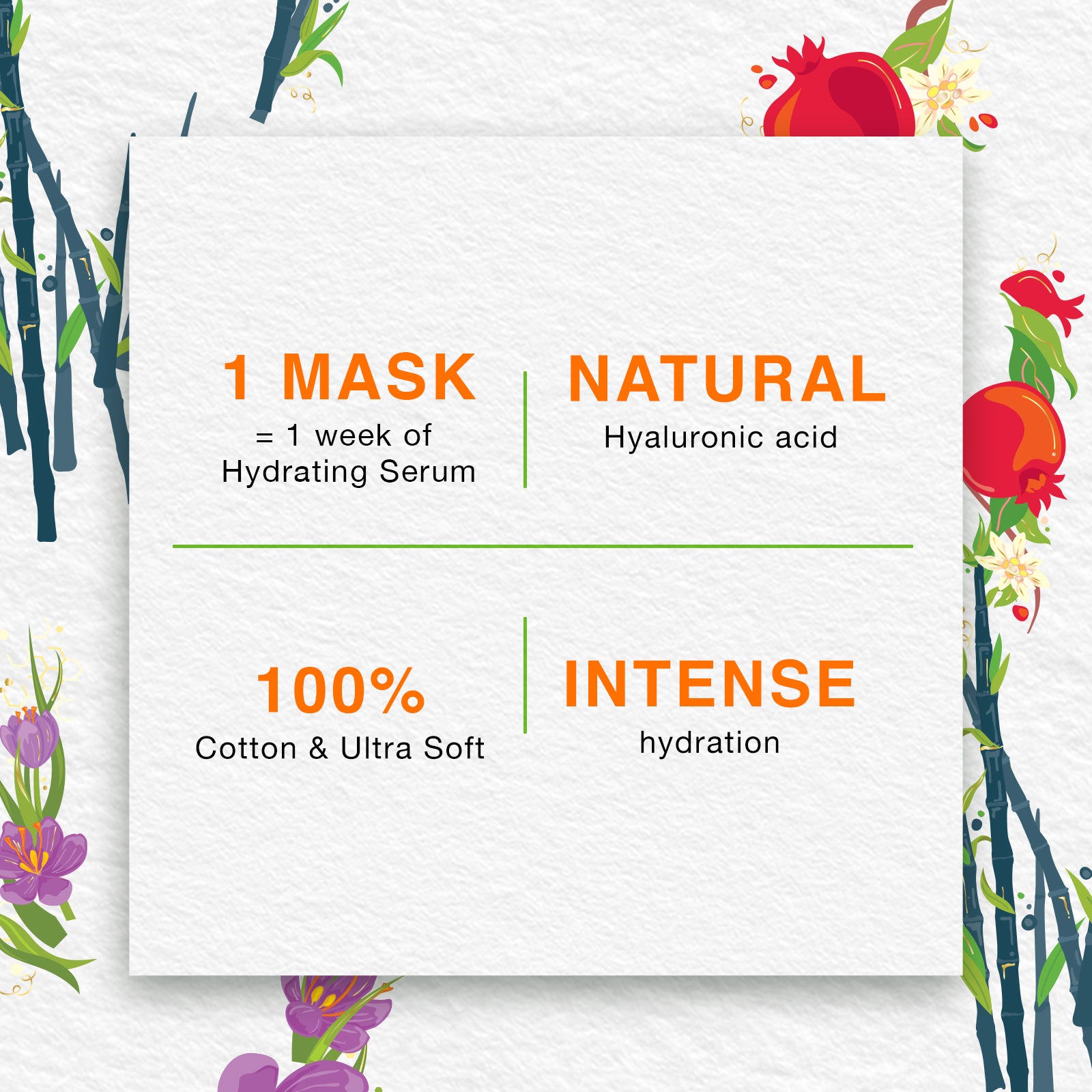 Natural Glow Saffron & Vitamin C Sheet Mask