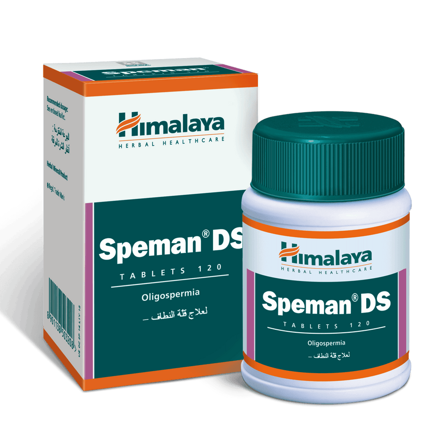 Himalaya Speman DS Tablets 120's - Supports Male Fertility – Himalaya ...