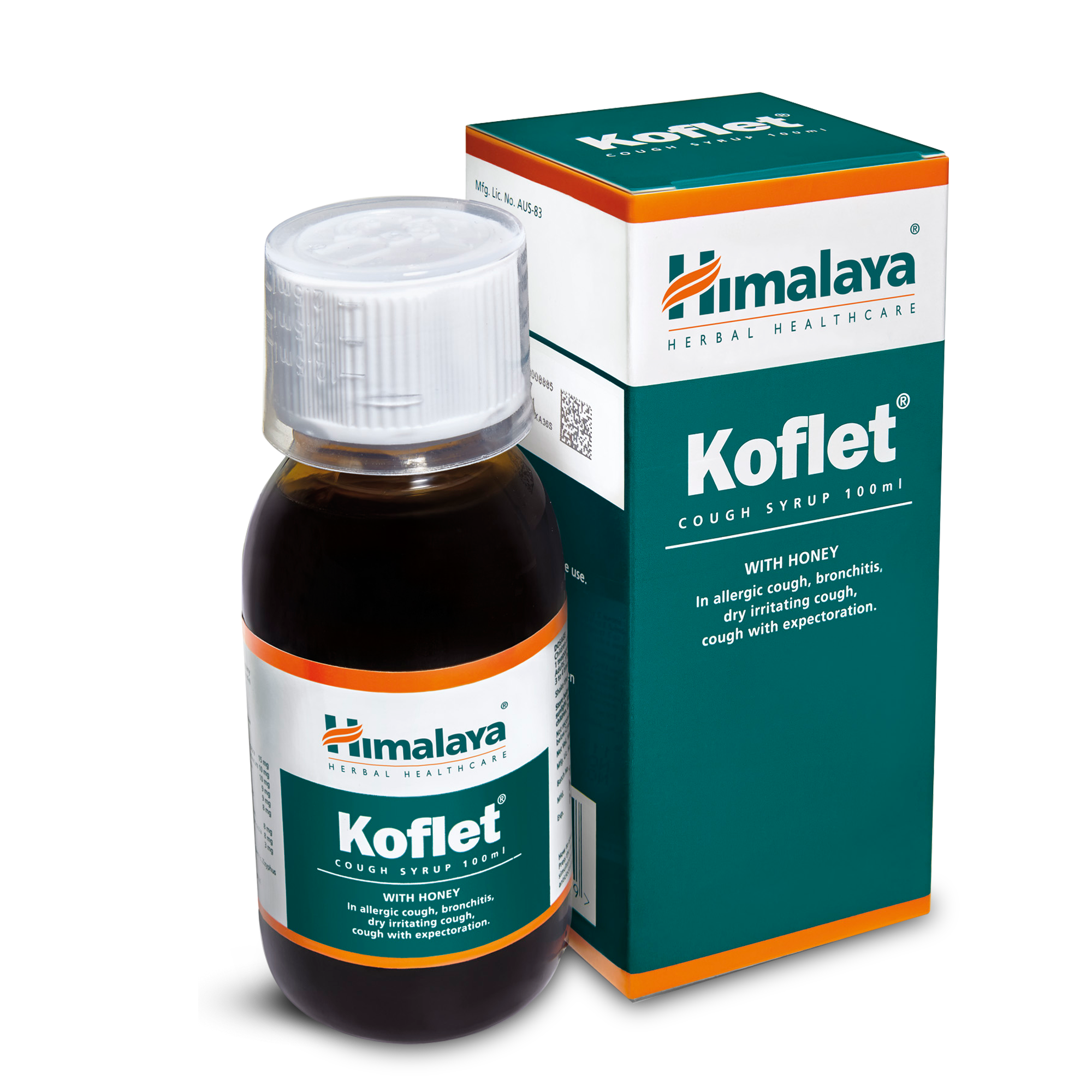 Himalaya Koflet Syrup 100ml - The Cough Reliever 