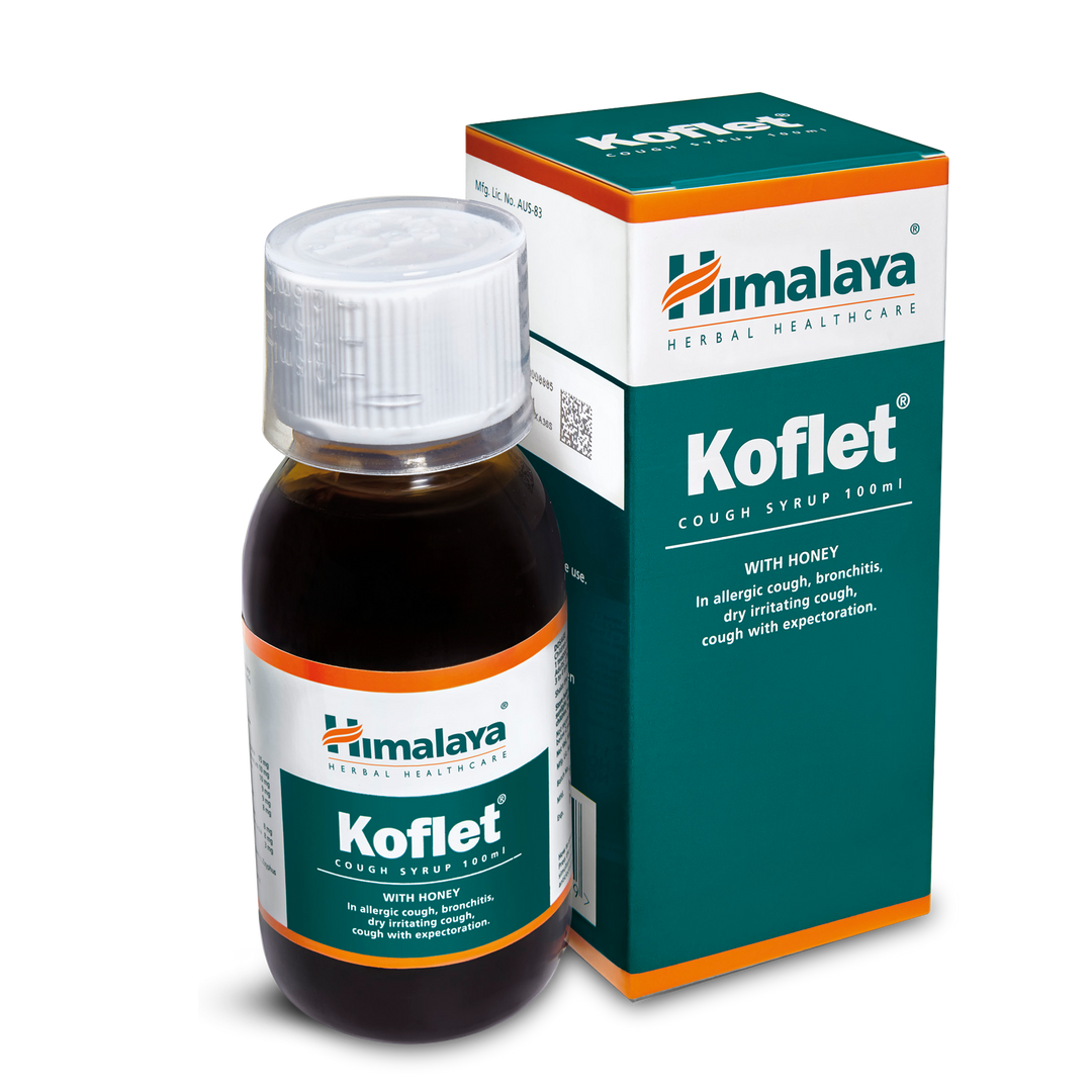 Himalaya Koflet Syrup 100ml - The Cough Reliever 