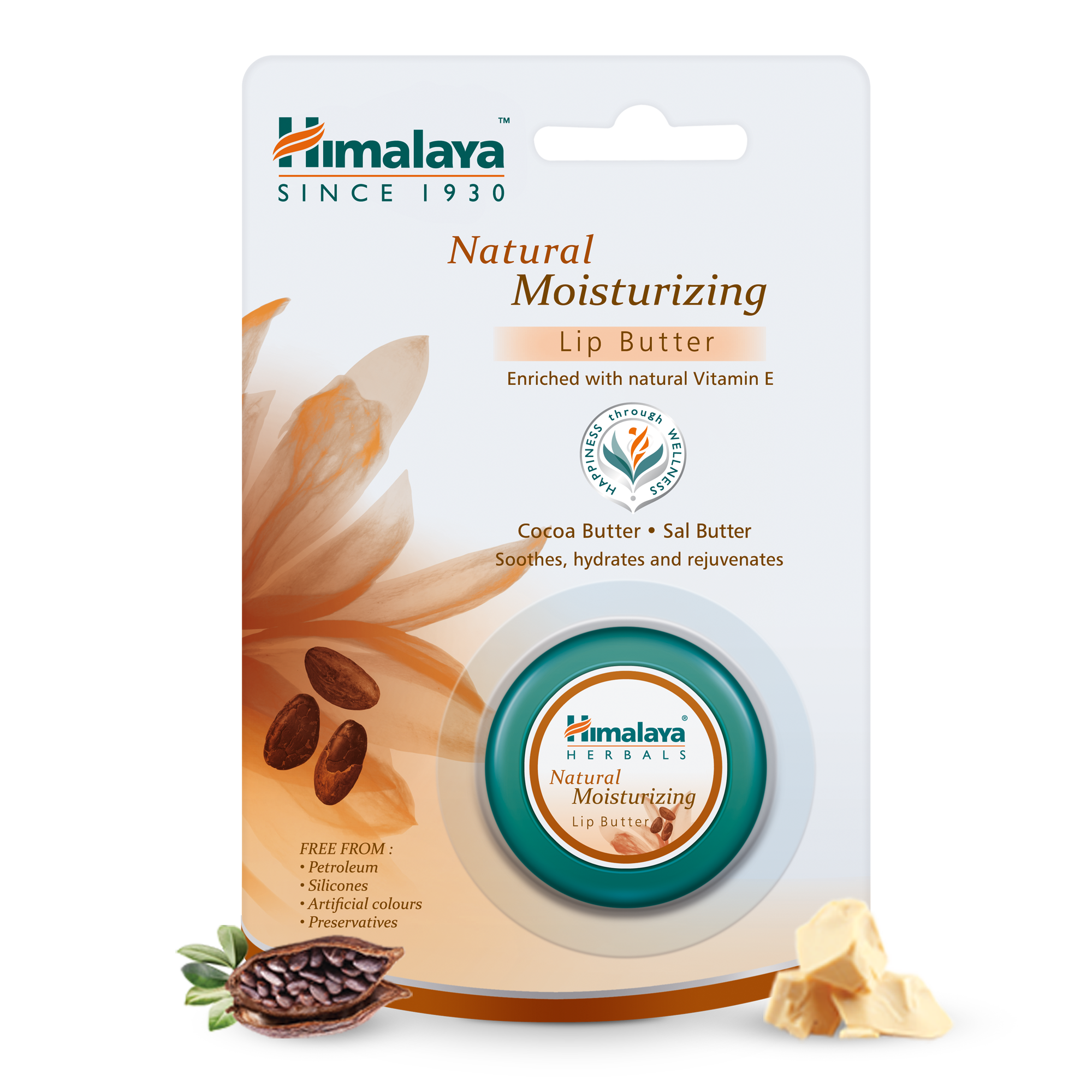 Himalaya Natural Moisturizing Lip Butter - Soothes and Hydrates