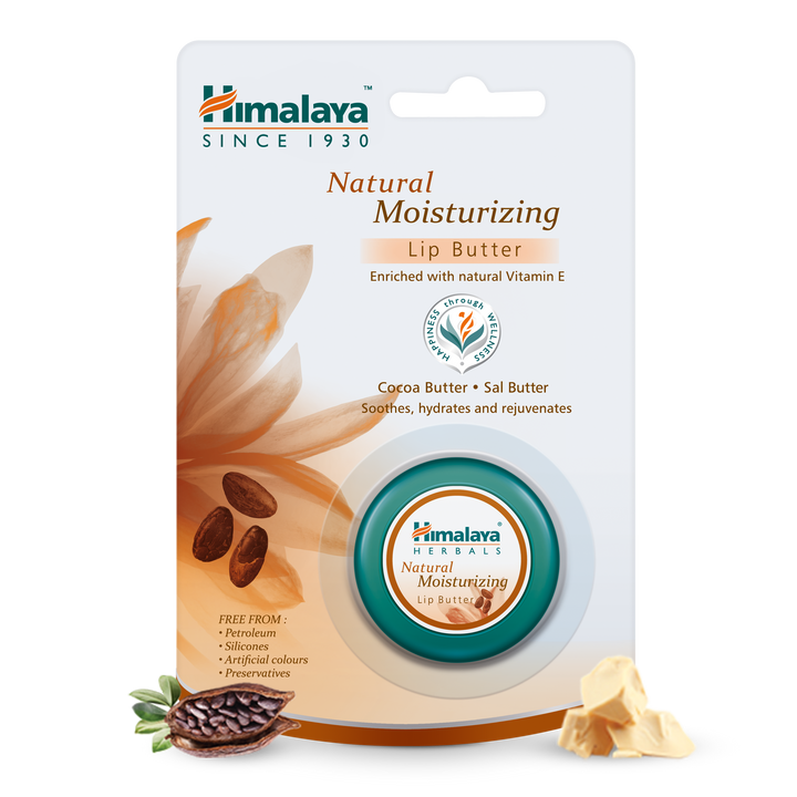 Himalaya Natural Moisturizing Lip Butter - Soothes and Hydrates