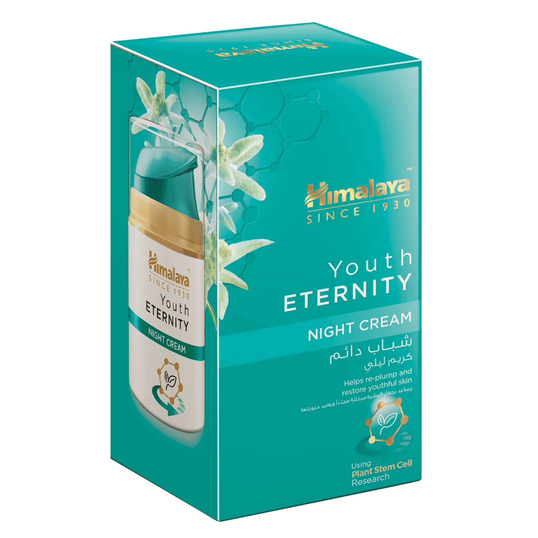 Himalaya Youth Eternity Night Cream 50g - Restores Youthful Skin